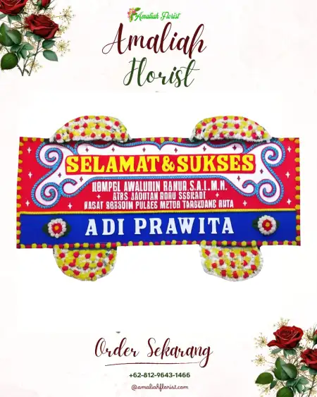 Papan Bunga Ucapan Selamat Ngemplak Lor